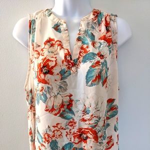 Eliane Rose floral sleeveless blouse